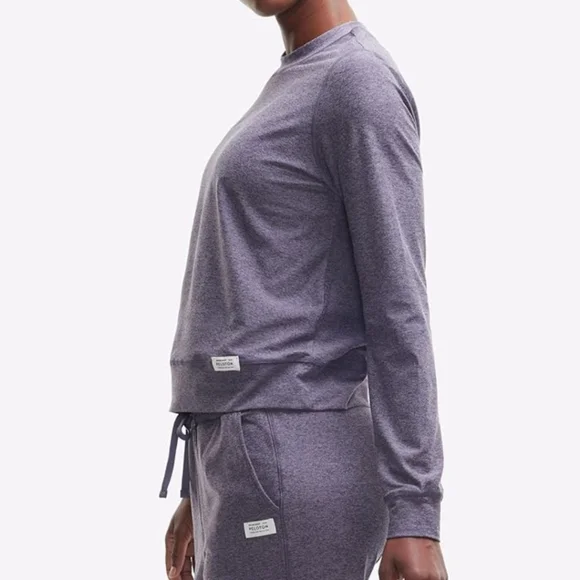 NWT Peloton Women's Dreamblend Crewneck Pullover, Size Medium, Purple - Picture 2 of 9